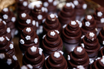 various delicious and beautiful candies for party and wedding