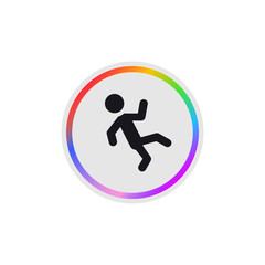 Wet Floor -  Modern App Button