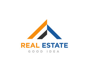 Real Estate Logo Icon Design Vector
