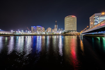 Obraz premium Krajobraz Minatomirai