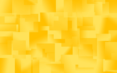 Background of yellow gradient squares, abstract illustration for design. Can be used as a brochure, flyer, banner.