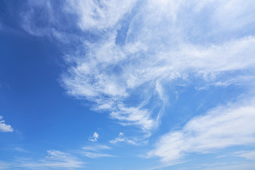blue sky and cloudscape wallpaper