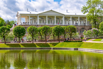 Cameron Gallery in Catherine park, Tsarskoe Selo (Pushkin), St. Petersburg, Russia