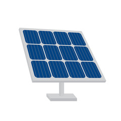 solar battery panel - vector illustration