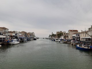 boats in harbor