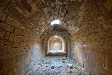 Old Caravanserai Interior built by Shirvanshah Dynasty