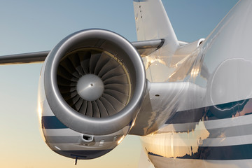 Business jet turbine