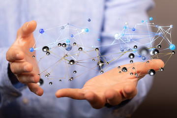 Cloud storage and Computing concept.