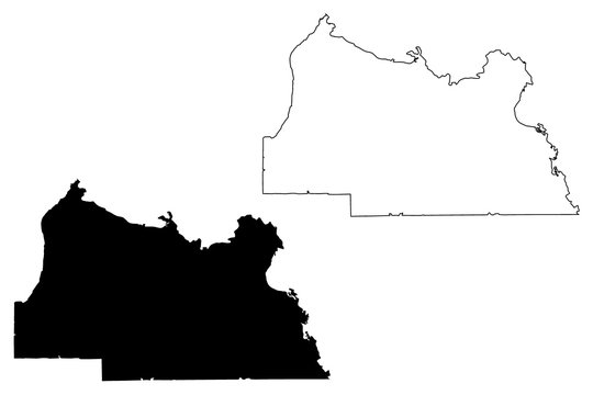 Seminole County, Florida (U.S. county, United States of America, USA, U.S., US) map vector illustration, scribble sketch Seminole map