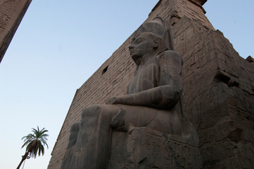 Statue in Luxor Temple