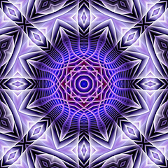 3d effect - abstract polygonal color gradient graphic