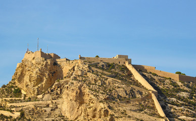Castillo de Santa Bárbara, Alicante, España