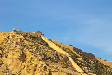 Castillo de Santa B&aacute;rbara, Alicante, Espa&ntilde;a