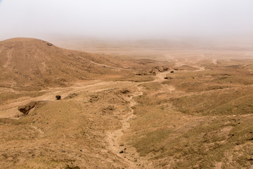 The valley of the moon east of Swakopmund 