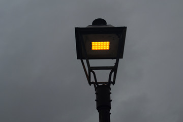 the light of the street