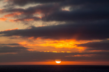 Naklejka premium Atardecer, Gran Canaria