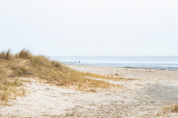 Nordseestrand in Schillig, Ostfriesland, Niedersachsen, Deutschland, Europa