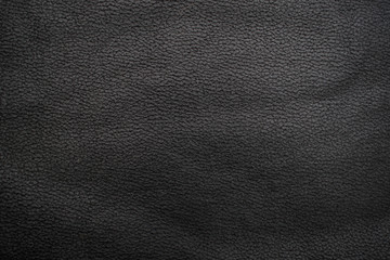 Black leather texture background for design.