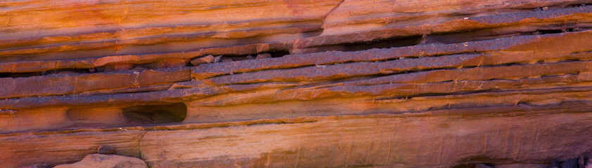 Coloured Canyon is a rock formation on South Sinai (Egypt) peninsula. Desert rocks of multicolored sandstone background.