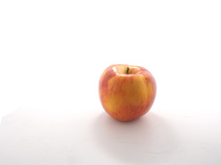 Apple isolate on white background.