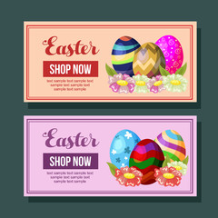 easter promo foliage egg seasonal