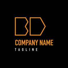 Logo B and D