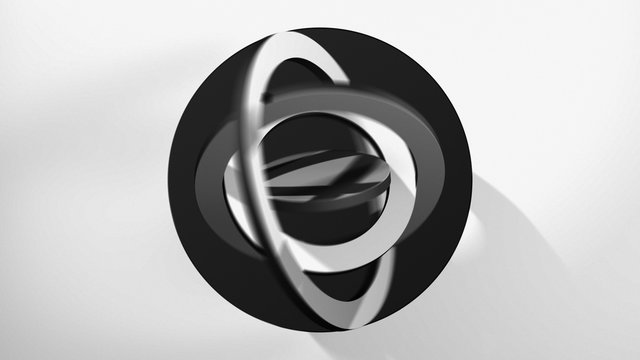 3D Circles Reveal Title