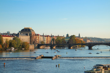 Prag am späten Nachmittag
