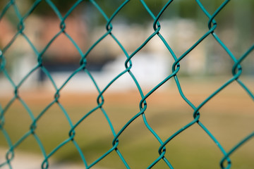 Fototapeta premium chain link fence