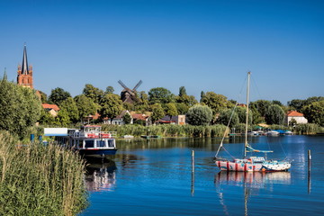 werder havel, germany - idylle an der havel