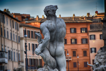 Fototapeta na wymiar Piazza Navona - Roma