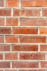 structure of brick wall 