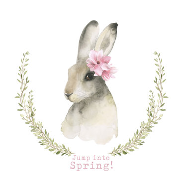 Spring Portrait Hare