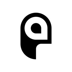 Letter P logo. Icon design. Template elements - vector sign