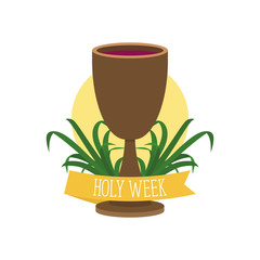 Holy week illustration