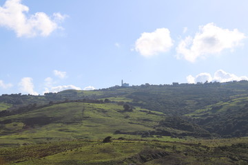 Naklejka premium panorama of mountains