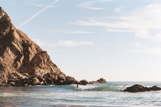 Pfeiffer Beach Surfer