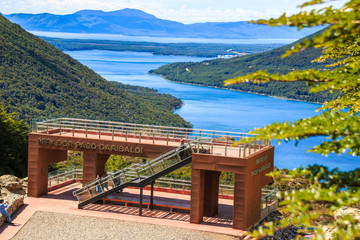Lake Escondido and Paso Garibaldi Ushuaia in summer
