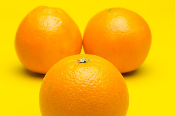 Orange skin textured and rich in vitamin C