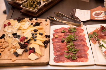 Tray of cheese 7 prosciutto