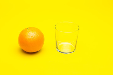 Orange skin textured and rich in vitamin C