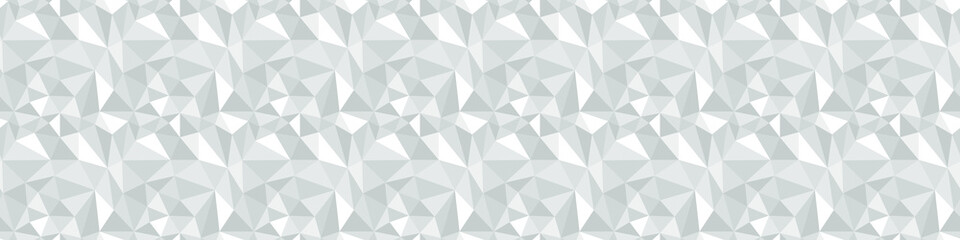 Abstract Black and White Pattern with Triangles. Continuous Polygonal Texture.