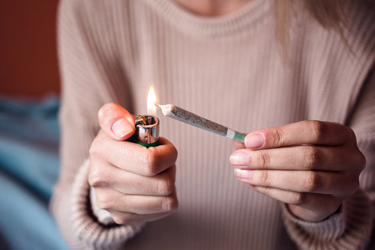 Lighting a joint