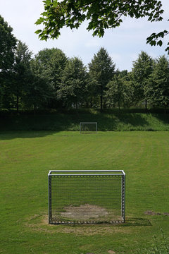 Soccer field in the park