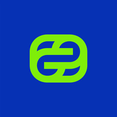 Colorful abstract logo. Icon design. Template elements - vector sign