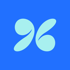 Colorful abstract logo. Icon design. Template elements - vector sign