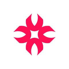 Colorful abstract logo. Icon design. Template elements - vector sign