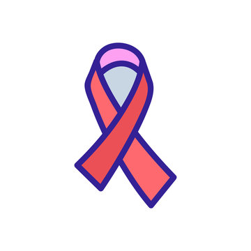 recommend clip art: cancer, tape icon vector. Thin line sign. Isolated contour symbol illustration