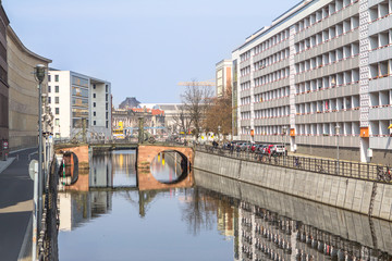 One of the Berlin district, Germany