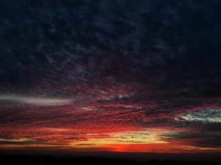 Por do sol